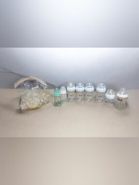 Assorted Baby Bottles Lot - Baby Bottle Set with Extra Nipples